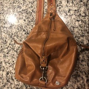 The Sak genuine leather back pack